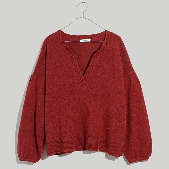 Madewell Sweaters - NWT Madewell Medium Wiltshire V-Neck Pullover Sweater